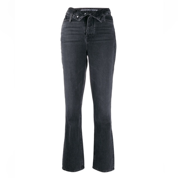 ALEXANDER WANG T Flip Front Jeans In Black SZ27 4 $351 - Picture 1 of 14